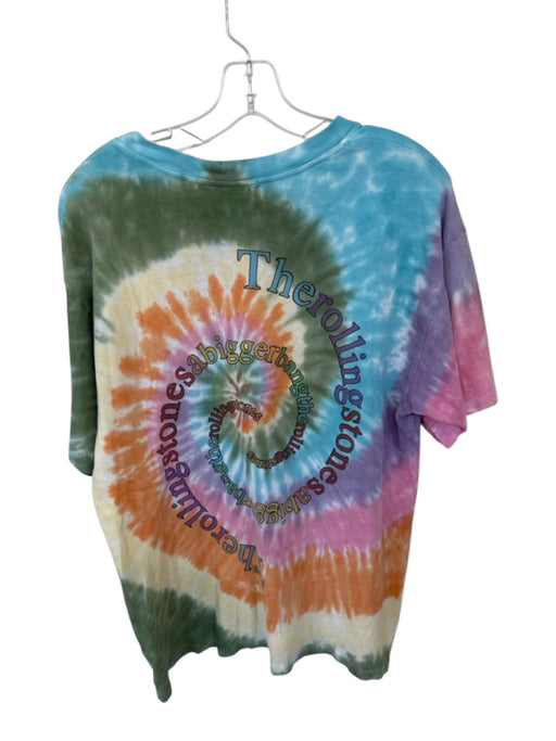 Daydreamer Size M Multi Cotton Short Sleeve Tie Dye Top Multi / M
