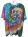 Daydreamer Size M Multi Cotton Short Sleeve Tie Dye Top Multi / M