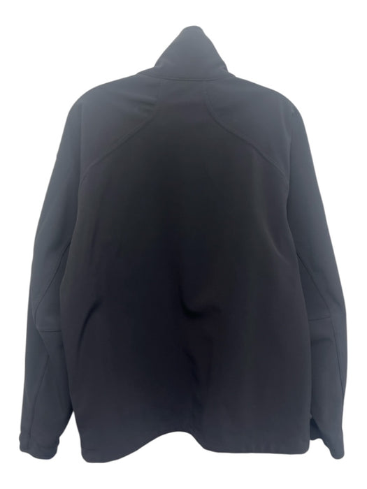 Marmot Size M Black Synthetic Solid Athletic Zip Up Men's Jacket Black / M