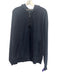 Mack Weldon Size XXL Navy Cotton Blend Solid Zip UP Hoodie Men's Jacket Navy / XXL