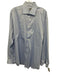Armani Size L Light blue Cotton Solid Button Up Men's Long Sleeve Shirt Light blue / L