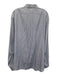 Ralph Lauren Black Size XXL Blue & White Cotton Striped Men's Long Sleeve Shirt Blue & White / XXL
