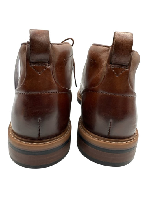 Clarks Shoe Size 11 Brown Leather Solid Boot Chukka Men's Shoes Brown / 11