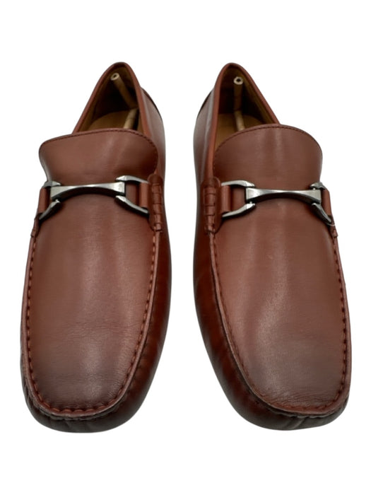 Allen Edmonds Shoe Size 10.5 New Brown Leather Solid Driver Men's Shoes Brown / 10.5
