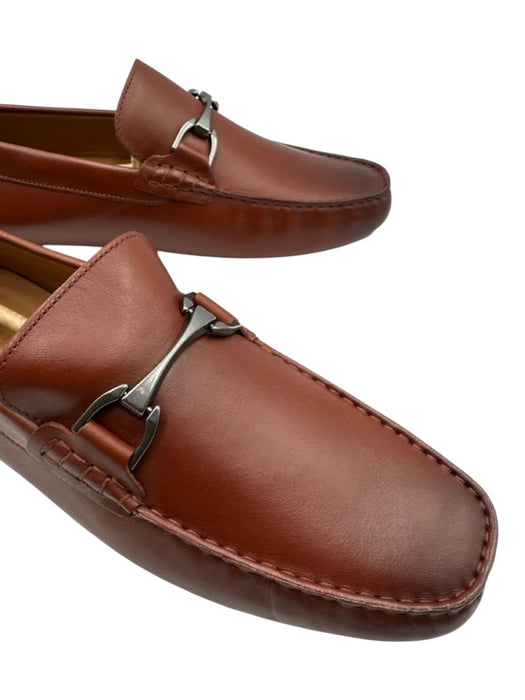 Allen Edmonds Shoe Size 10.5 New Brown Leather Solid Driver Men's Shoes Brown / 10.5