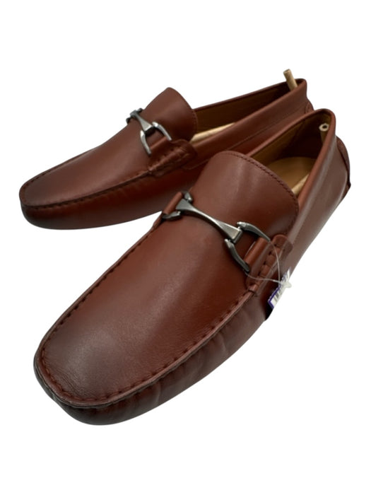 Allen Edmonds Shoe Size 10.5 New Brown Leather Solid Driver Men's Shoes Brown / 10.5