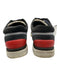 Chanel Shoe Size 36 Navy Blue, Gray & Red textile upper Leather Detail Sneakers Navy Blue, Gray & Red / 36