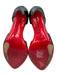 Christian Louboutin Shoe Size 36.5 Black Leather Upper Strap Detail Pumps Black / 36.5