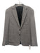 Billy Reid Gray Wool Blend Solid Patch Pocket 2 Button Men's Blazer Gray / 38