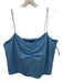 MWL Madewell Size 2X Blue & White Polyester Blend Grid Wrap Skort Skirt Set Blue & White / 2X