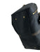 Tory Burch Black & Brown Leather Stripe Metal Gold Hardware Bag Charm Purse Black & Brown / M