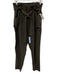 Athleta Size 12T Taupe Gray Polyester Blend Elastic Waistband Athletic Pants Taupe Gray / 12T