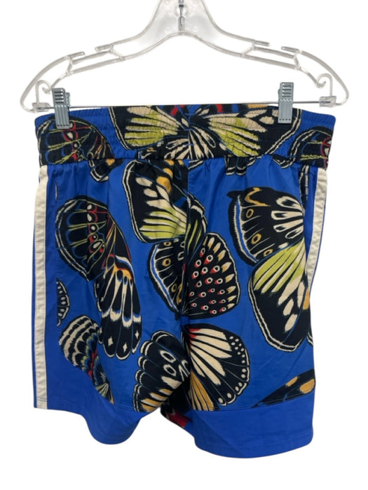 Adidas x Farm Rio Size M/L Blue & Multi Cotton & Polyester Butterfly Short Set Blue & Multi / M/L