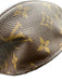 Louis Vuitton Brown Coated Canvas Monogram Flap Top Adjustable Strap Bag Brown / Vintage