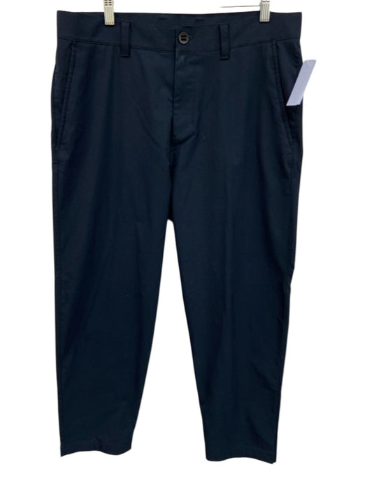 Lululemon Size 34 Navy Synthetic Solid Athletic Khakis Men's Pants Navy / 34