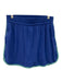 Outdoor Voices Size Medium Blue & Green Nylon Blend Piping Logo Athletic Skort Blue & Green / Medium