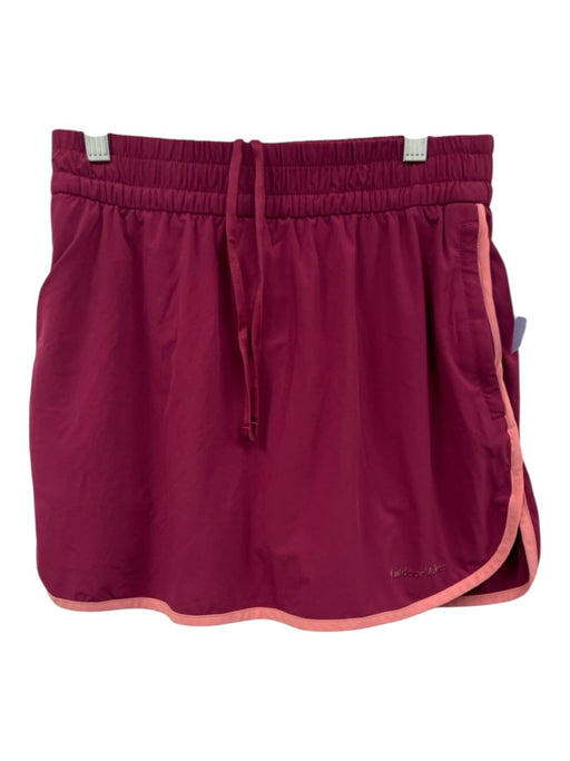 Outdoor Voices Size Small Pink Nylon Blend Elastic Drawstring Waist Piping Skort Pink / Small