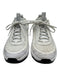 Nike Shoe Size 8.5 White, Blue, Black Synthetic Round Toe Textured Sneakers White, Blue, Black / 8.5