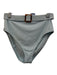 LPA Size M/S Light Blue Polyamide Blend High Waist Buckle Detail Bikini Swimsuit Light Blue / M/S