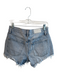 Pistola Size 26 Light Denim Cotton Blend Zip Fly 5 Pocket distressed Shorts Light Denim / 26