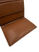 Louis Vuitton Brown & Tan Coated Canvas Flap Monogram Card Slots Wallets Brown & Tan