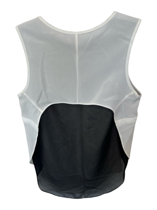 Rag & Bone Size XS White & Black Sleeveless Color Block Top White & Black / XS