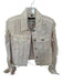 J Brand Size XS Blush Cotton Distressed Long Sleeve Denim Jacket Blush / XS