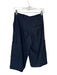 Rag & Bone Size 0 Navy Cotton & Silk High Waist Cargo Pockets Wide Leg Pants Navy / 0