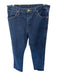 Wrangler Size 34x34 Dark Wash Cotton Zipper & Buttons Front Pockets Men's Jeans Dark Wash / 34x34