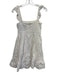 Agua Bendita Size S White Cotton Sleeveless Eyelet Lace Empire Waist Mini Dress White / S