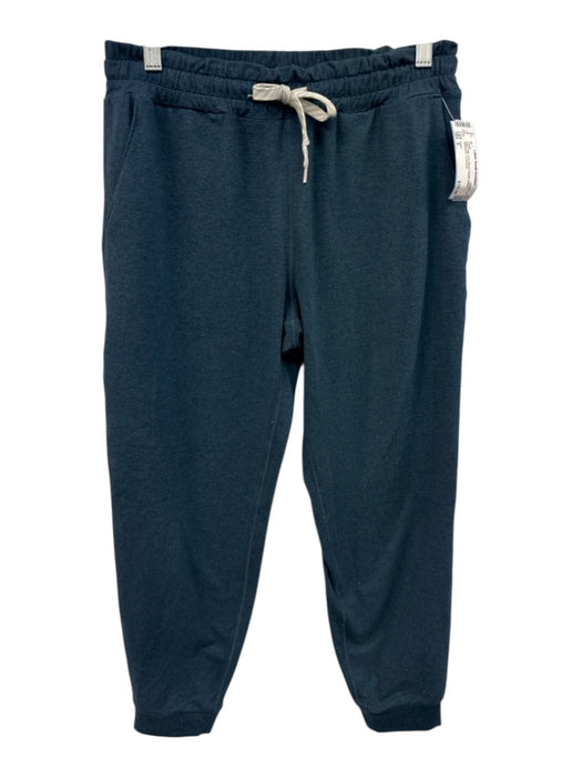 Vuori Size S Dark Teal Poly Blend Elastic Waist Athleisure Pants Dark Teal / S