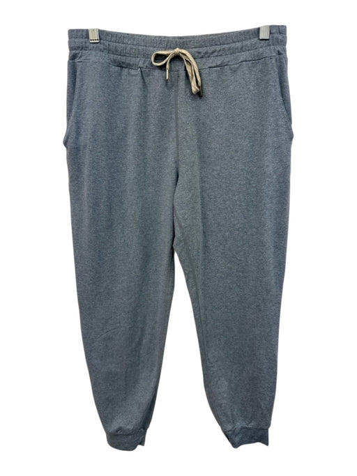 Vuori Size S Blue Poly Blend Elastic Waist Athleisure Pants Blue / S