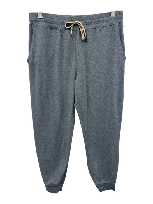 Vuori Size S Blue Poly Blend Elastic Waist Athleisure Pants Blue / S