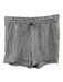 J Crew Size S Grey & White Linen Blend Striped Pockets Drawstring Waist Shorts Grey & White / S
