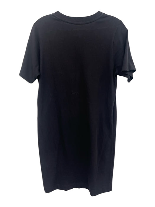 Everlane Size S Black Cotton Patch Pocket Knee Length Solid Dress Black / S