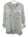 Madewell Size S White Cotton Patch Pocket 3/4 Sleeve Top White / S