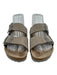 Birkenstock Shoe Size 38 Grey Leather open toe Buckle Sandals Grey / 38