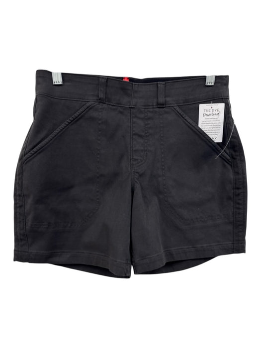 Spanx Size S Dark Grey Cotton Blend Pockets Elastic Waist Shorts Dark Grey / S