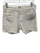 J Crew Size 26 White Cotton Blend Frayed Hem Zip & Button Shorts White / 26