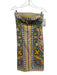 Nicole Miller Collection Size 2 Beige & Multi Silk Blend Zip Back Printed Dress Beige & Multi / 2