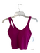 Lululemon Size 4 Pink Nylon V Neck padded Sleeveless Cropped Top Pink / 4