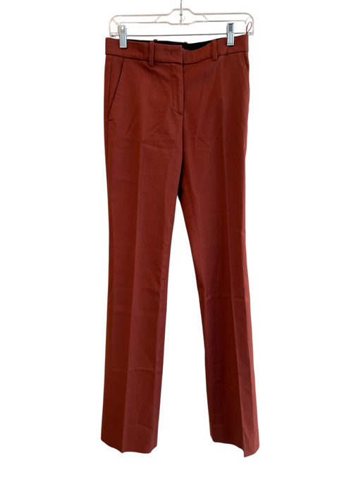 Roberto Cavalli Size Est XS Burnt Orange No Fabric Tag High Rise Zip Fly Pants Burnt Orange / Est XS