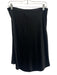 D&G Dolce & Gabbana Size 30/44 Black Acetate & polyamide Side Zip High Low Skirt Black / 30/44
