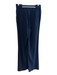 Veronica Beard Size 6 Navy Viscose Blend Silver Buckle Side Pockets Pants Navy / 6