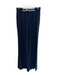 Veronica Beard Size 6 Navy Viscose Blend Silver Buckle Side Pockets Pants Navy / 6