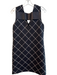 Rag & Bone Size 4 Black & White Polyester & Wool Lamb Leather Sleeveless Dress Black & White / 4