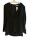 Finders Keepers Size Est M/L Black Polyester Blend Deep V Neck Back Zip Romper Black / Est M/L