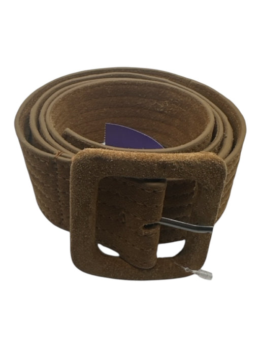 Free People Brown Buckle Leather Belts Brown