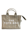 Marc Jacobs Beige Canvas Zip Close print on front Shoulder Bag Beige / M