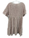 Velvet by Graham & Spencer Size Large Red & White Cotton Blend Half Sleeve Dress Red & White / Large